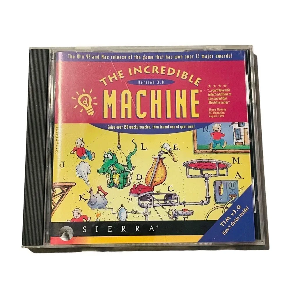 10/$25🦋 The Incredible Machine Version 3.0 CD-ROM